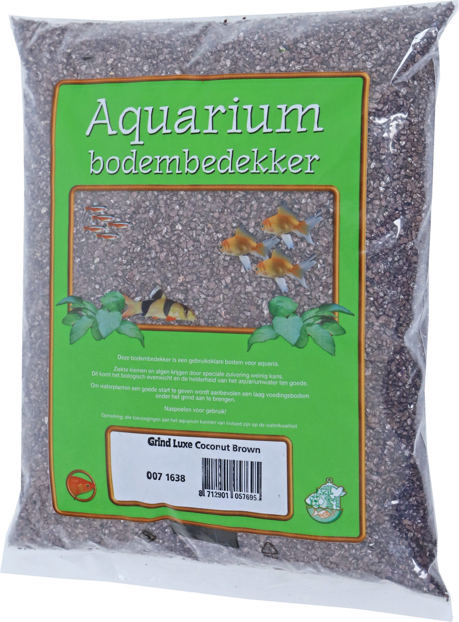 Boon bodembedekker grind luxe kokosnoot bruin 4 kg