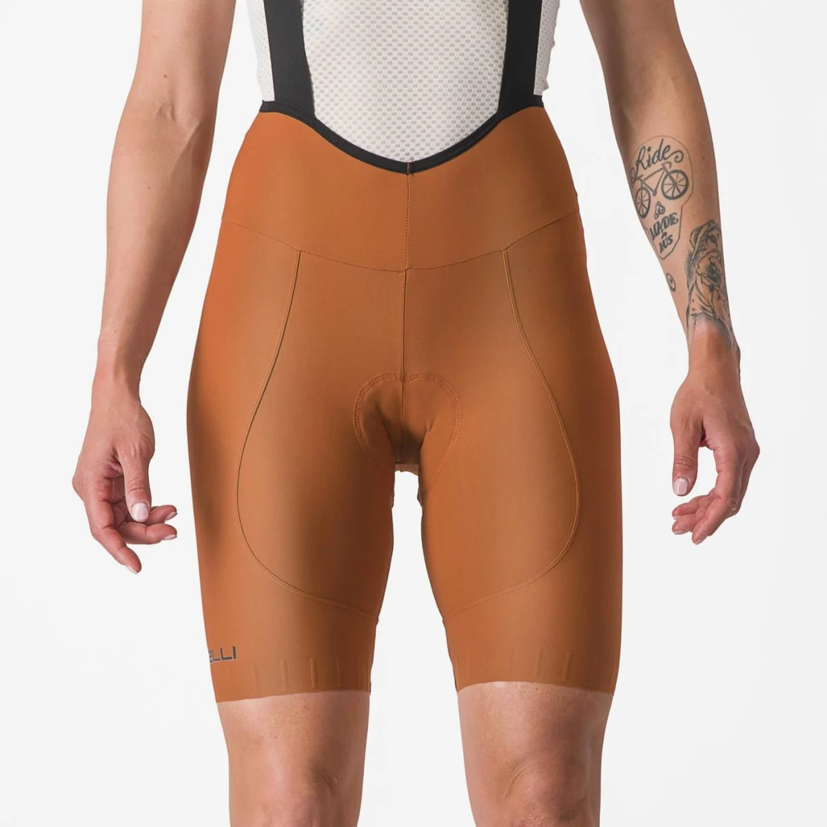 Castelli Espresso W DT Bibshorts til Kvinder i Mocha