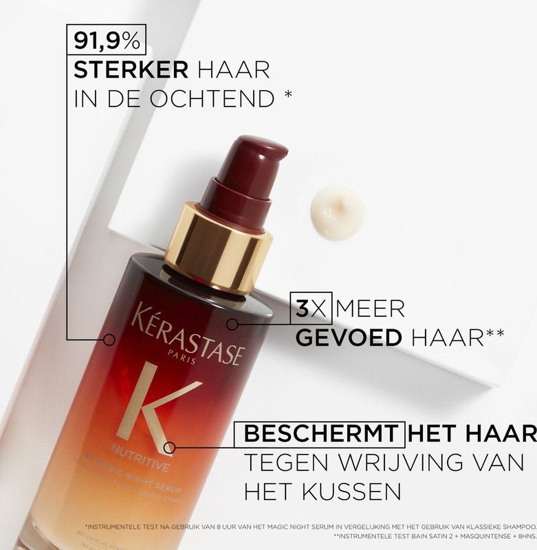 Kérastase Nutritive 8H Magic Night Serum - Voedend Haarserum - 90ml