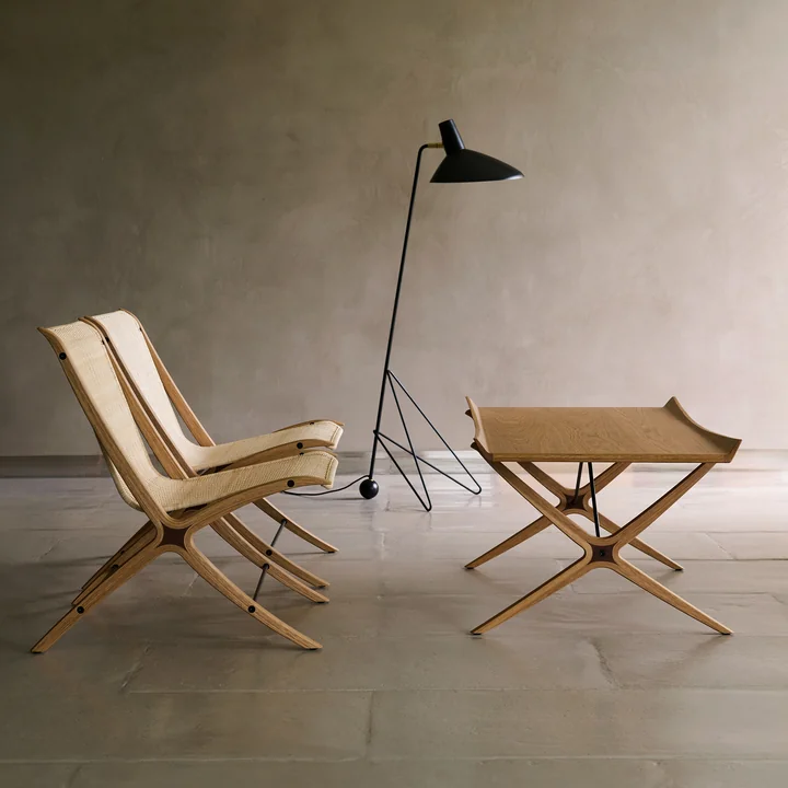 &Tradition - X HM13 Couchtisch, 120 x 61 cm, Eiche