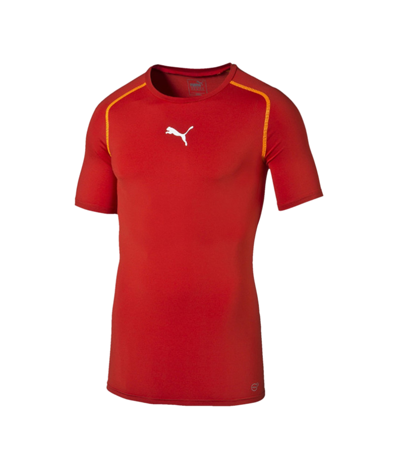 PUMA TB Shortsleeve Shirt Rot F01
