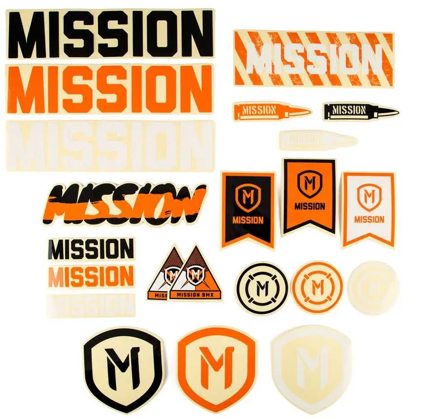 Mission Assorted Klistermærker | SkatePro