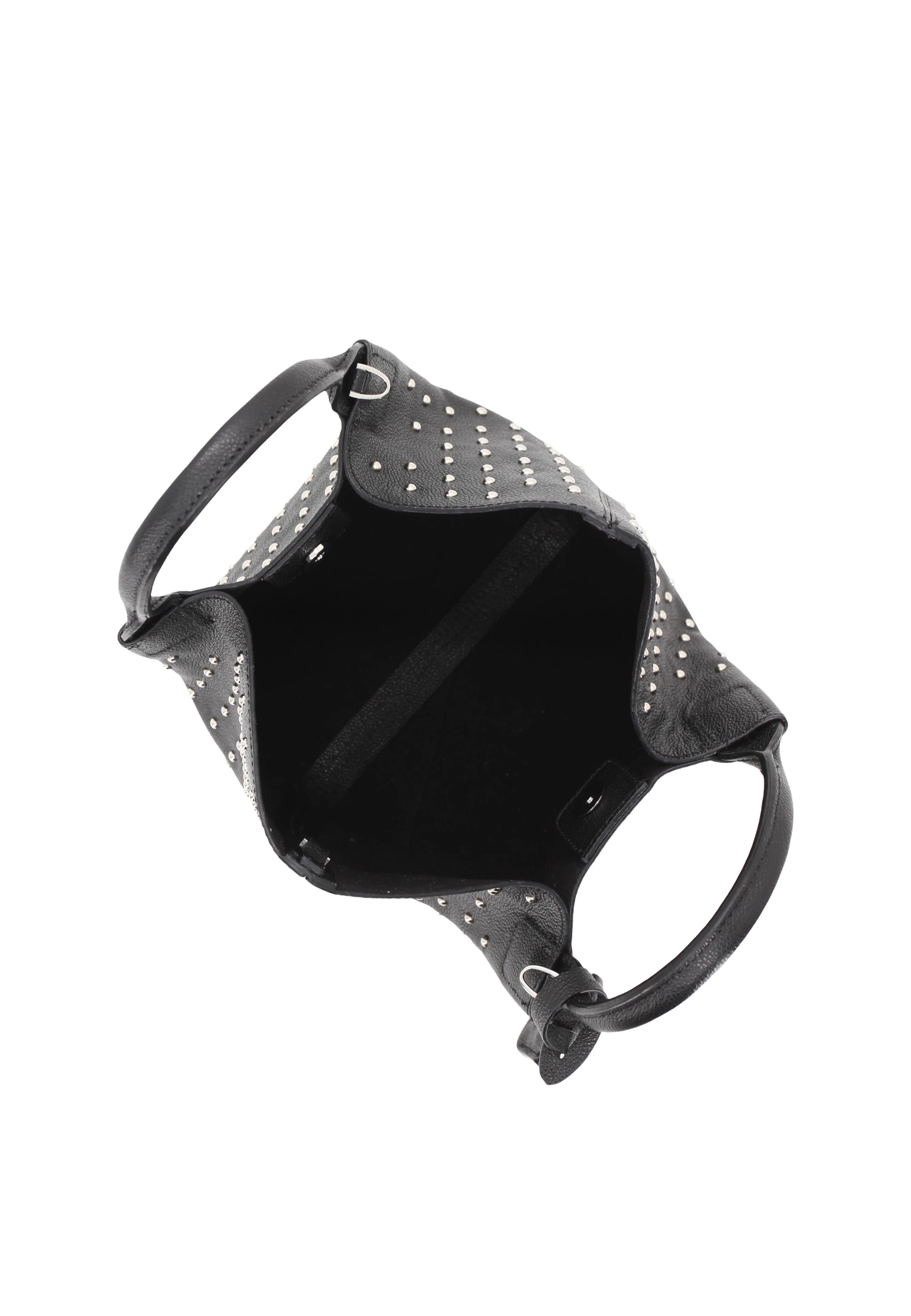 Shopper ESSENTIAL studs small Leather Agave Standard