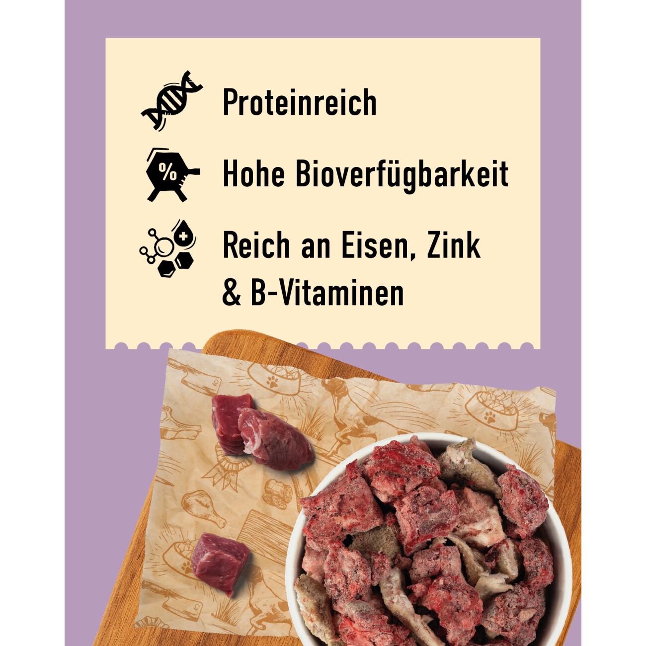 DIBO Frostfutter Lamm 3x2 kg