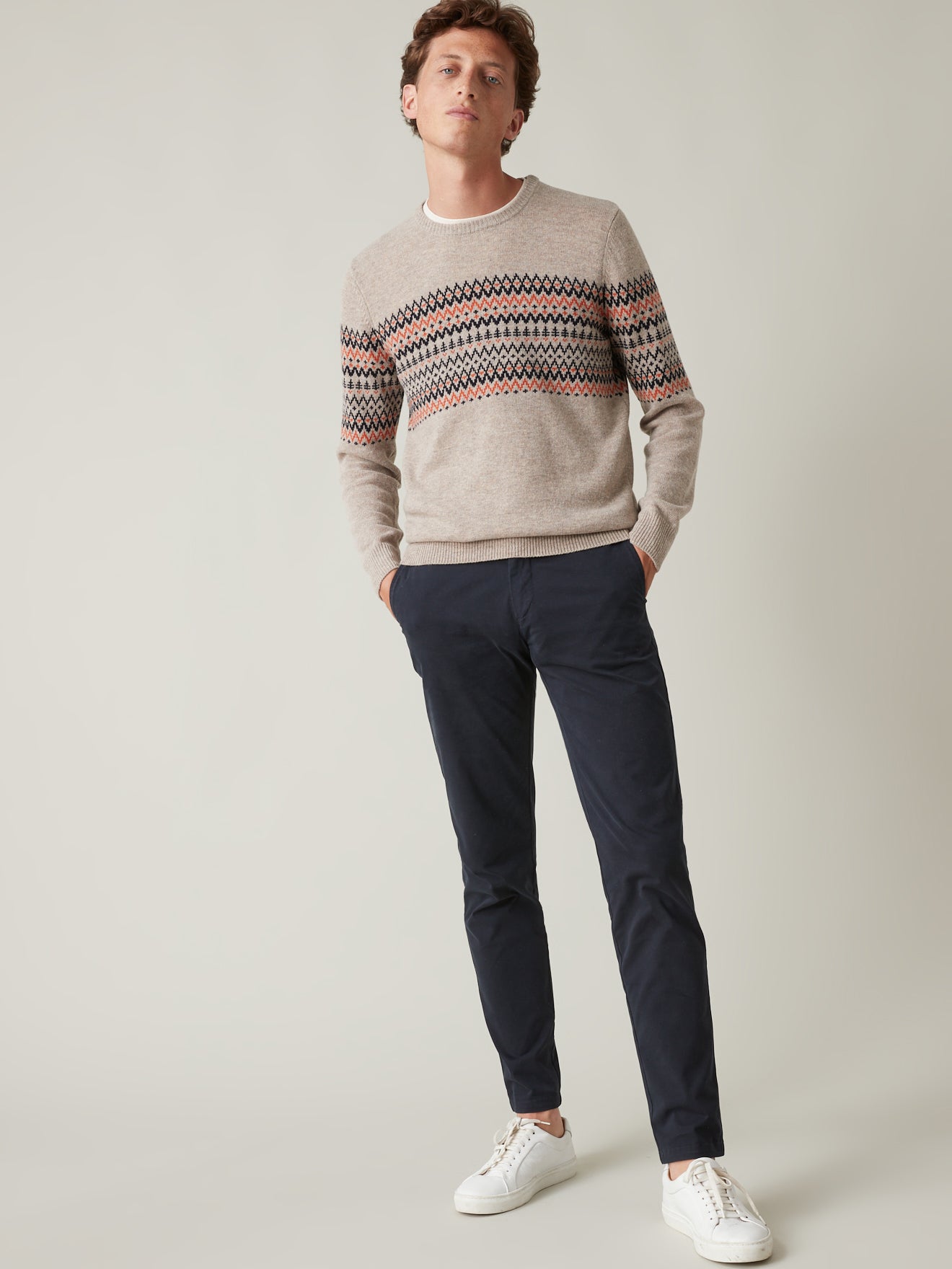 Pantalon chino homme