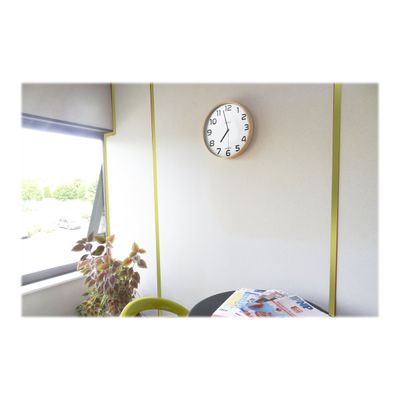 Unilux - Horloge Baltic - 30,5 cm - bois clair