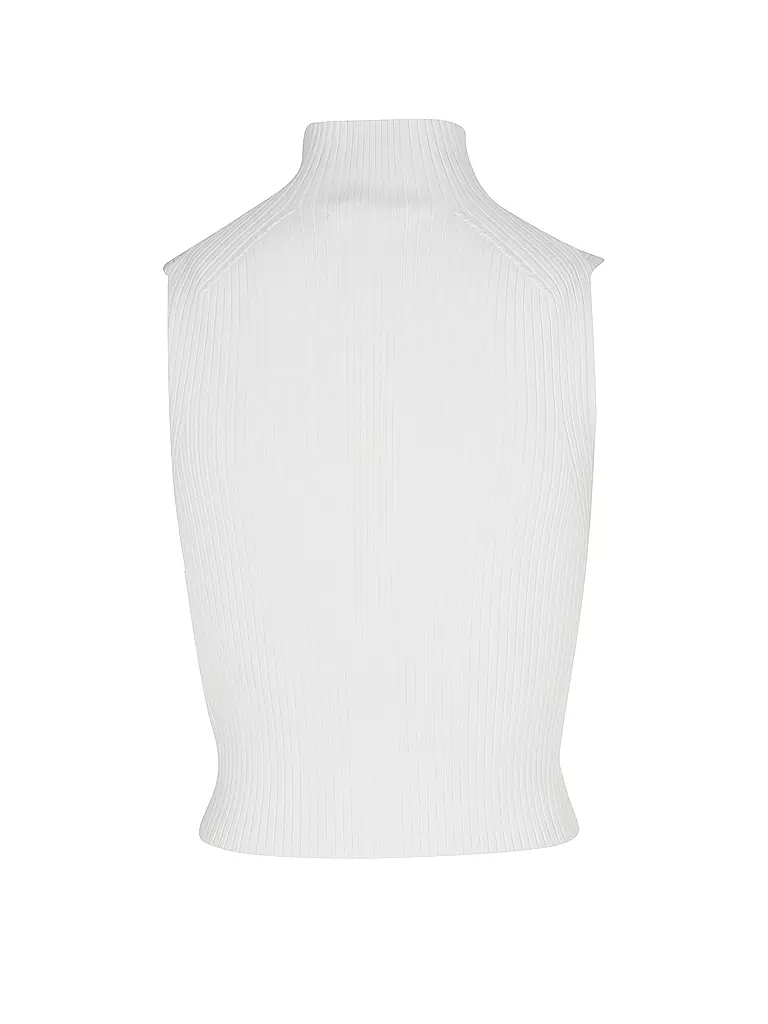 DRYKORN Stricktop Cropped Fit LOTI 10 weiss