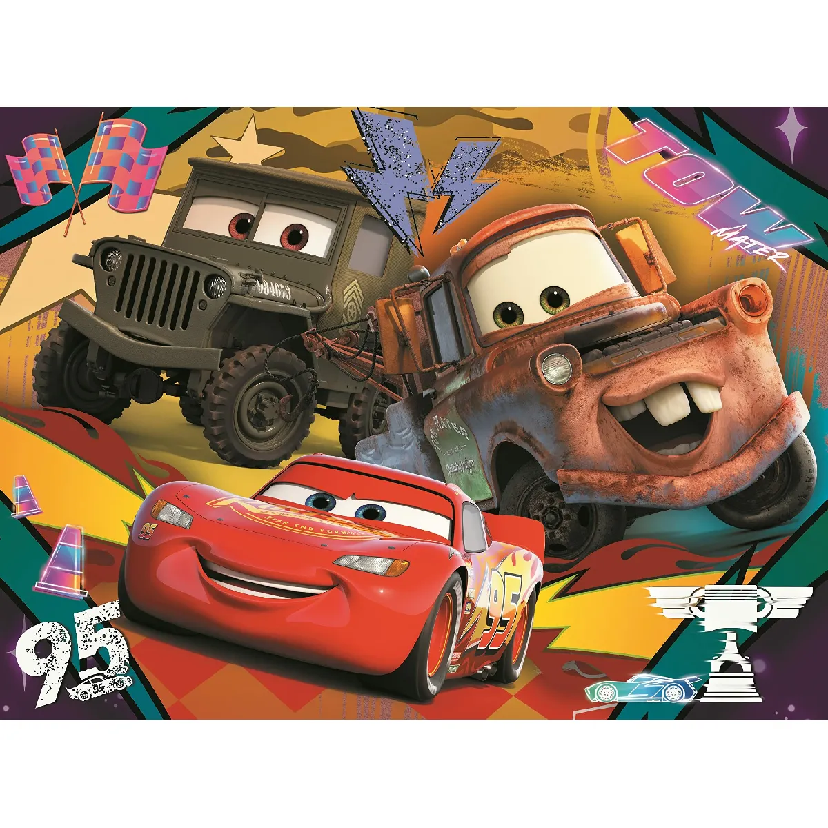 Trefl Puzzle 30 pièces Disney Cars