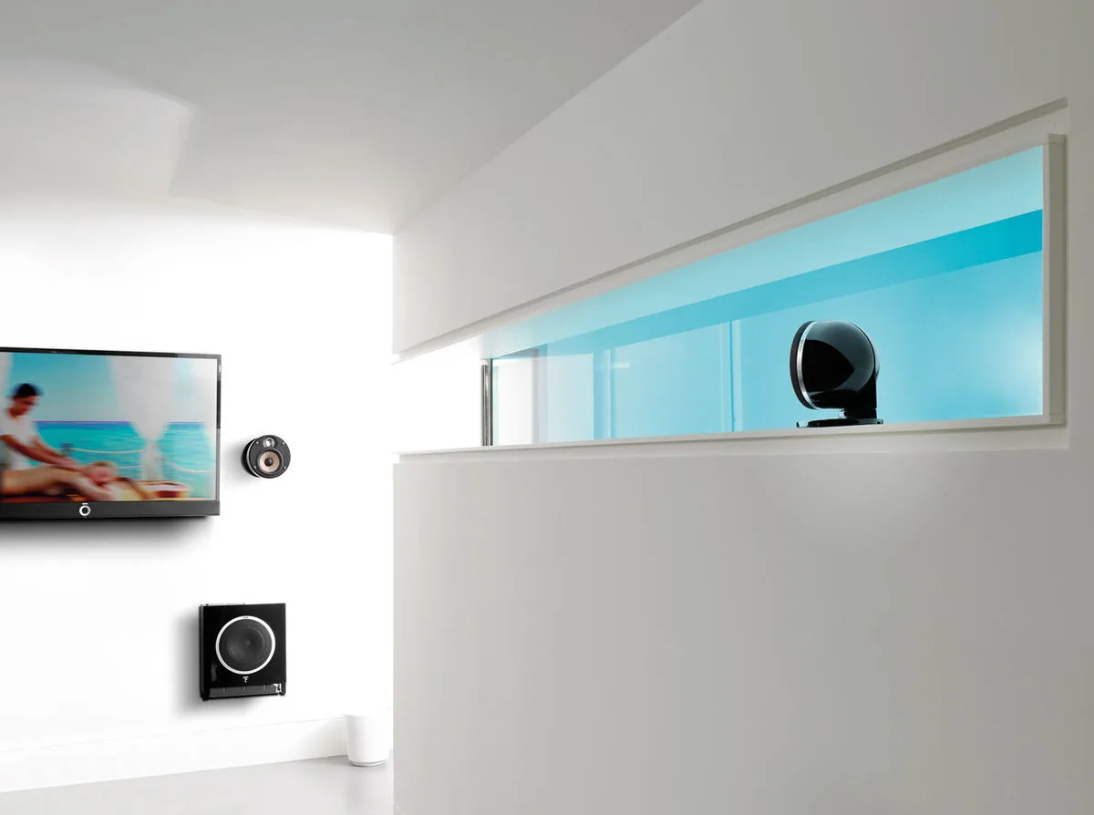 Focal Dôme Flax 5.1 Sub Air Noir Packs enceintes compactes