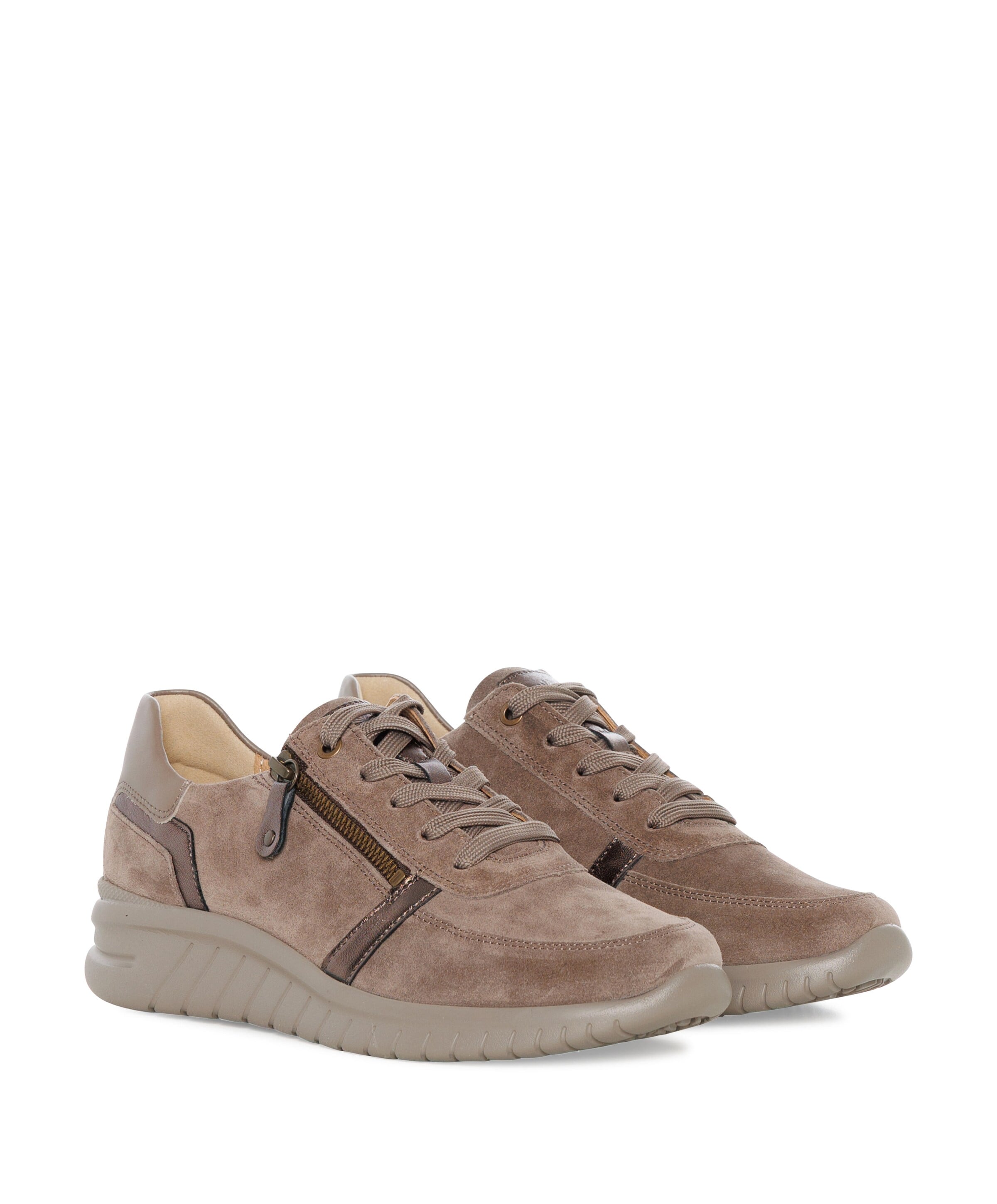 Hartjes dames sneakers bruin