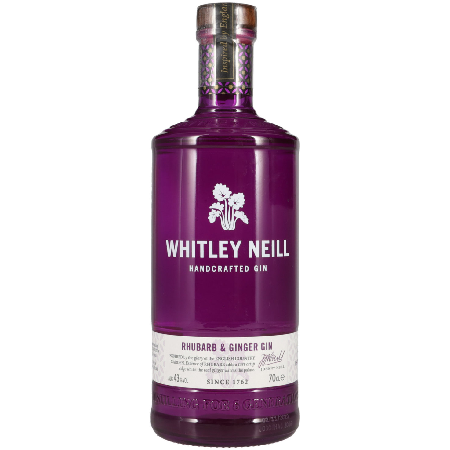 Whitley Neill Rhubarb & Ginger Gin -70cl