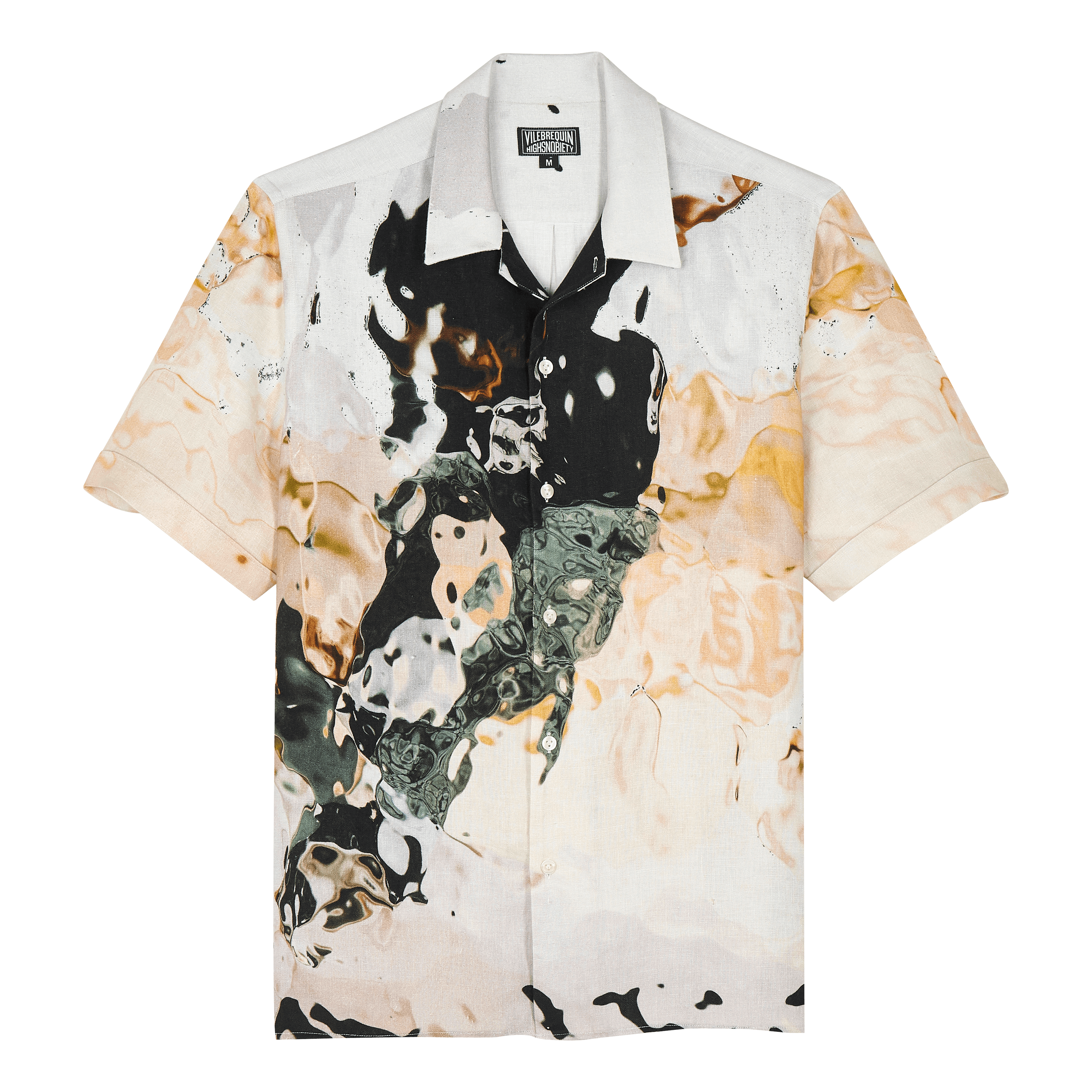 Chemise Bowling en Lin Homme - Highsnobiety X Vilebrequin