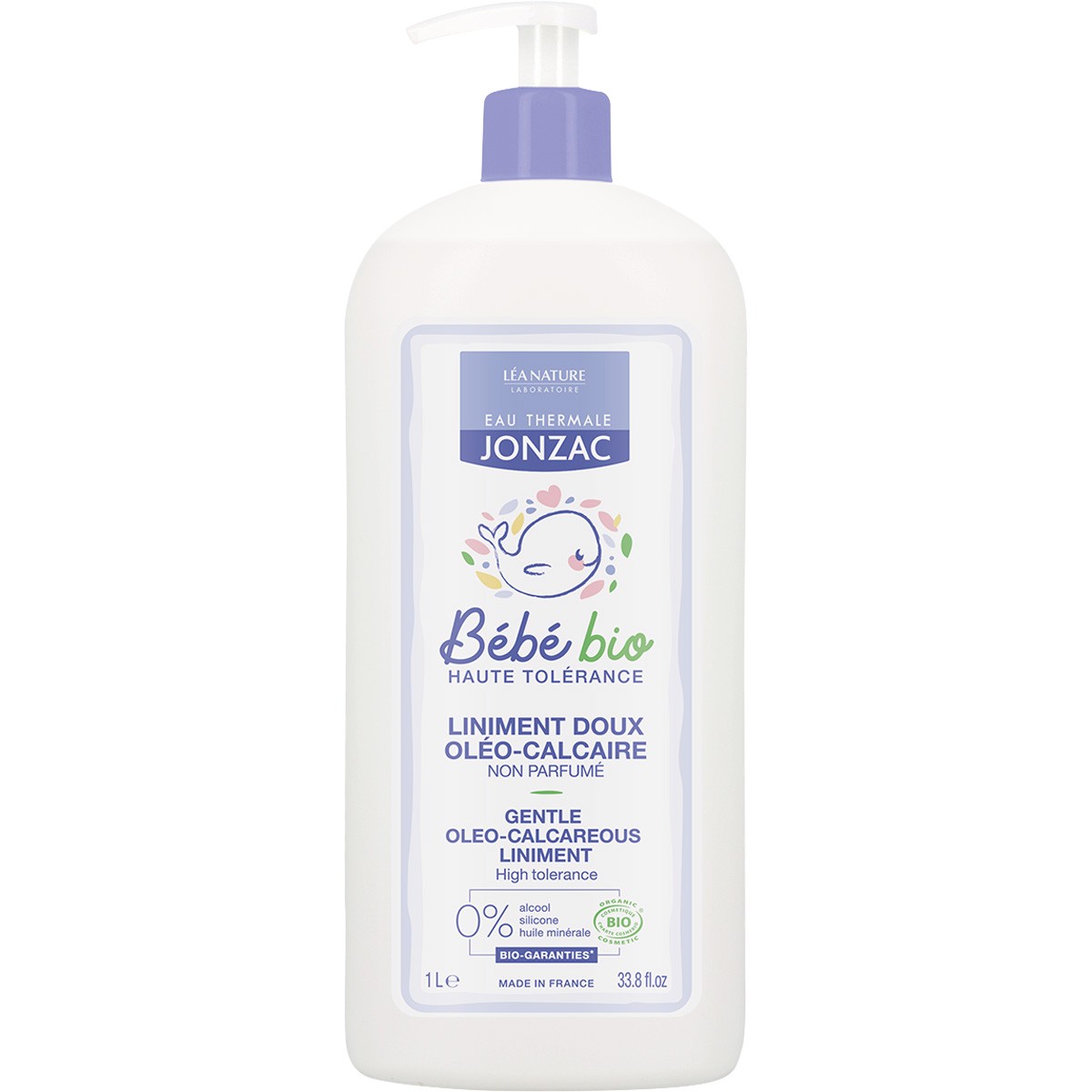 Liniment doux bio - Siège - Bébé - 1 L