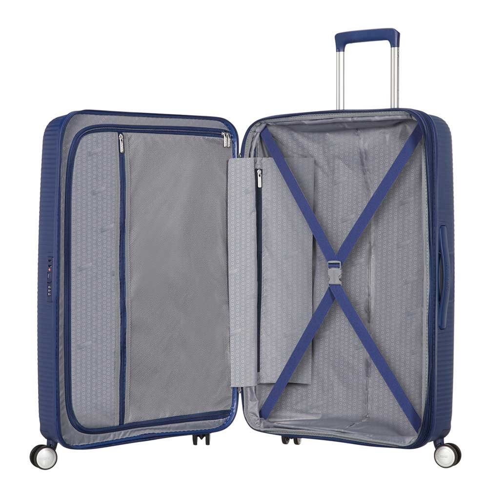 American Tourister Soundbox Spinner 67 Expandable midnight navy