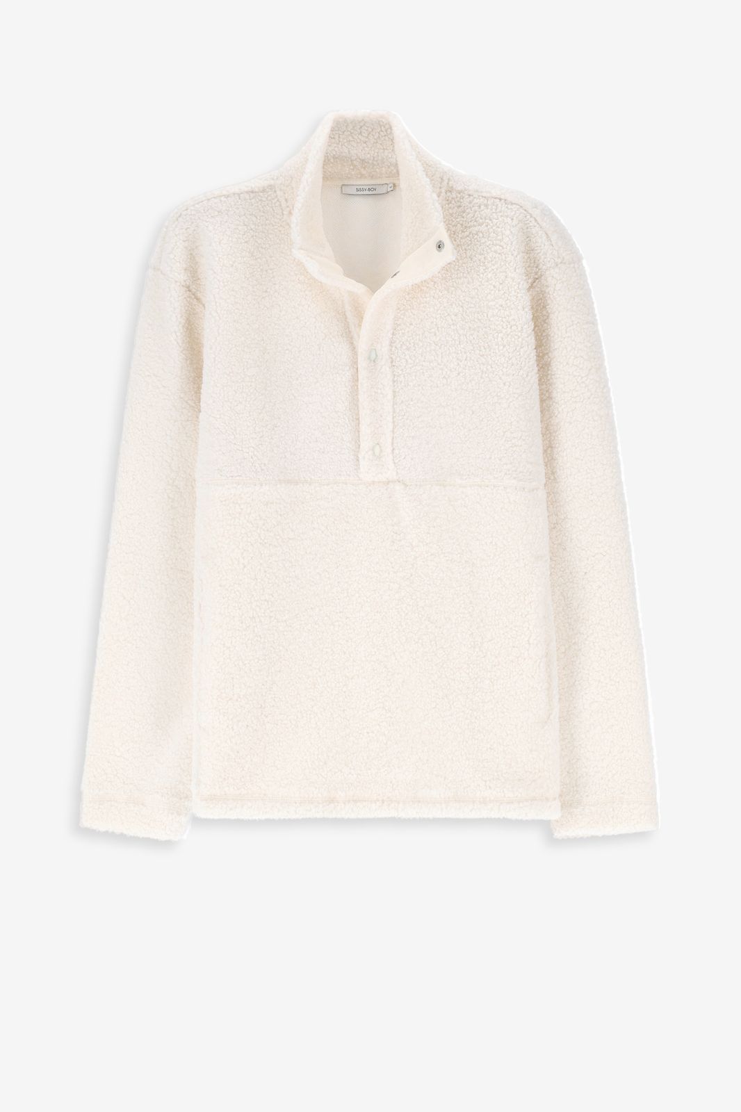 Witte teddy sweater
