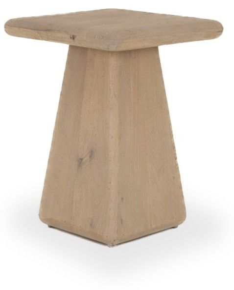 Bijzettafel Naturel Asti B40 x D40 x H55 cm