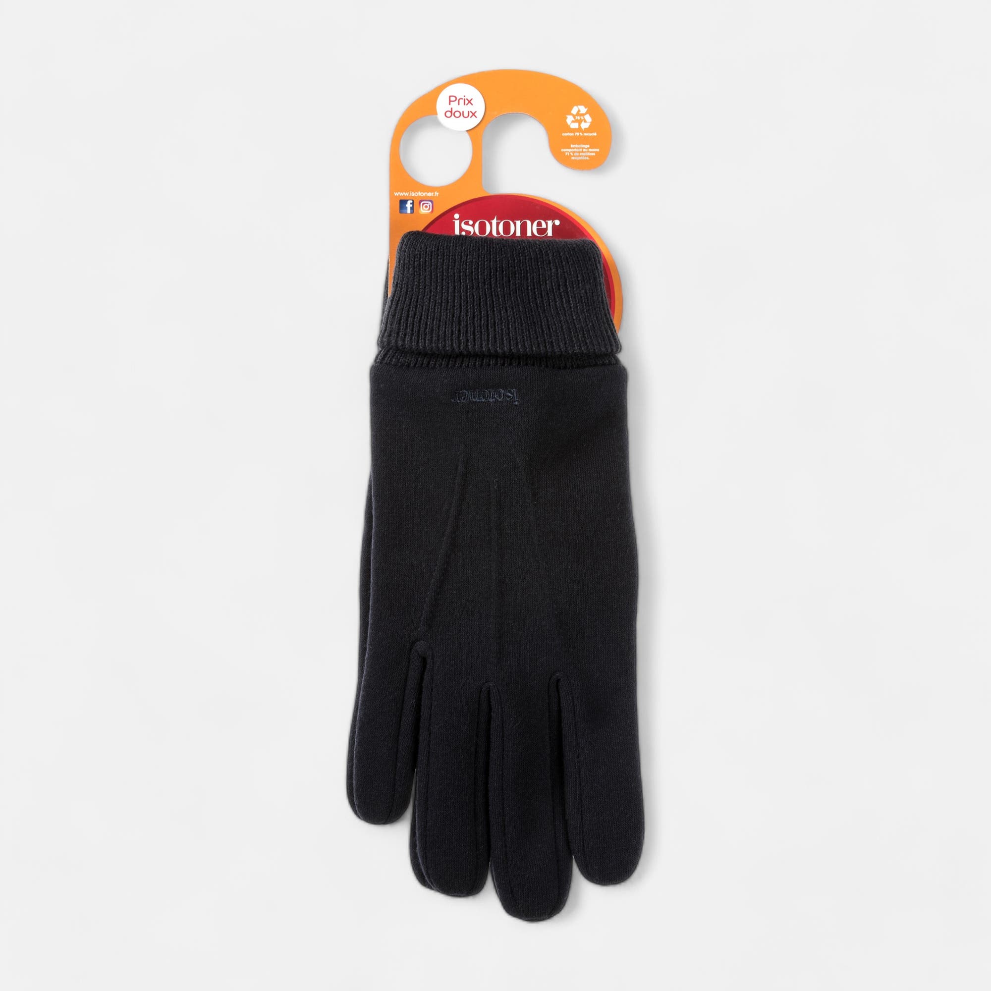 Gants bleu marine