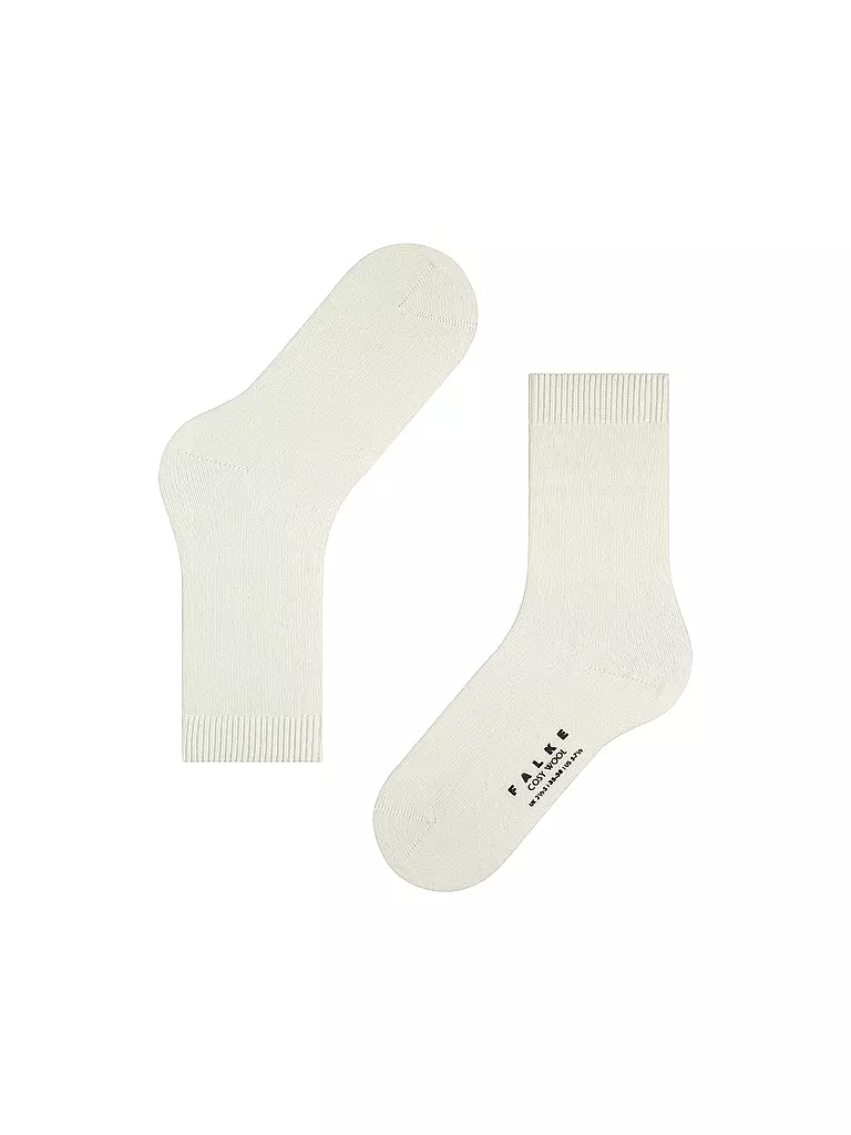 FALKE Socken COSY WOOL off white creme