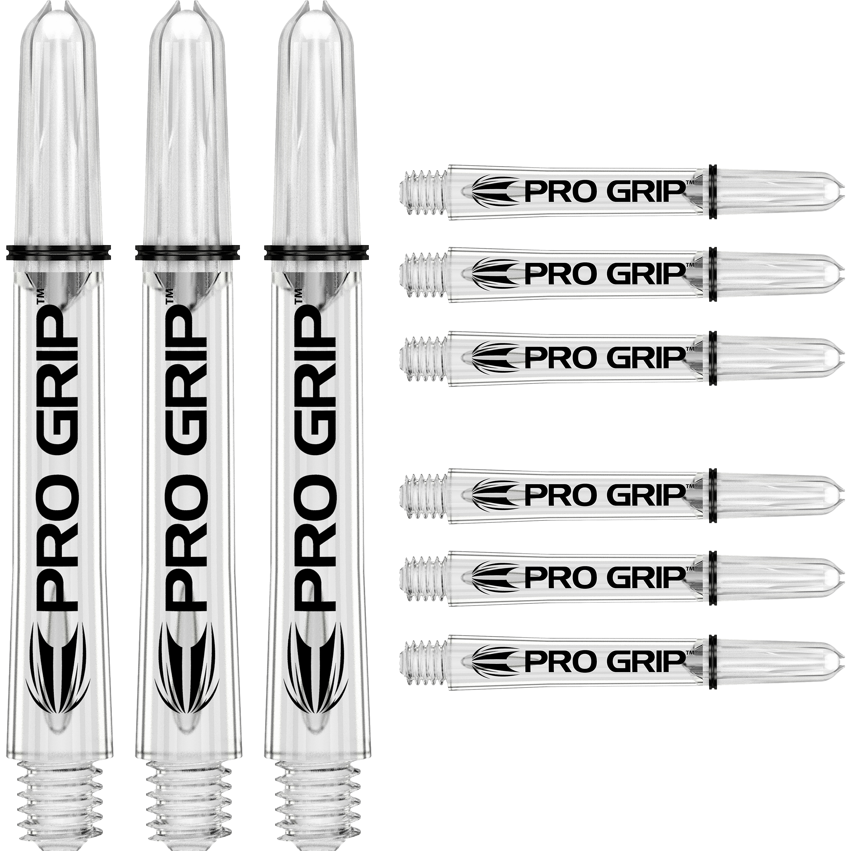 Target - Pro Grip Vision Shaft 3er Set - Transparent