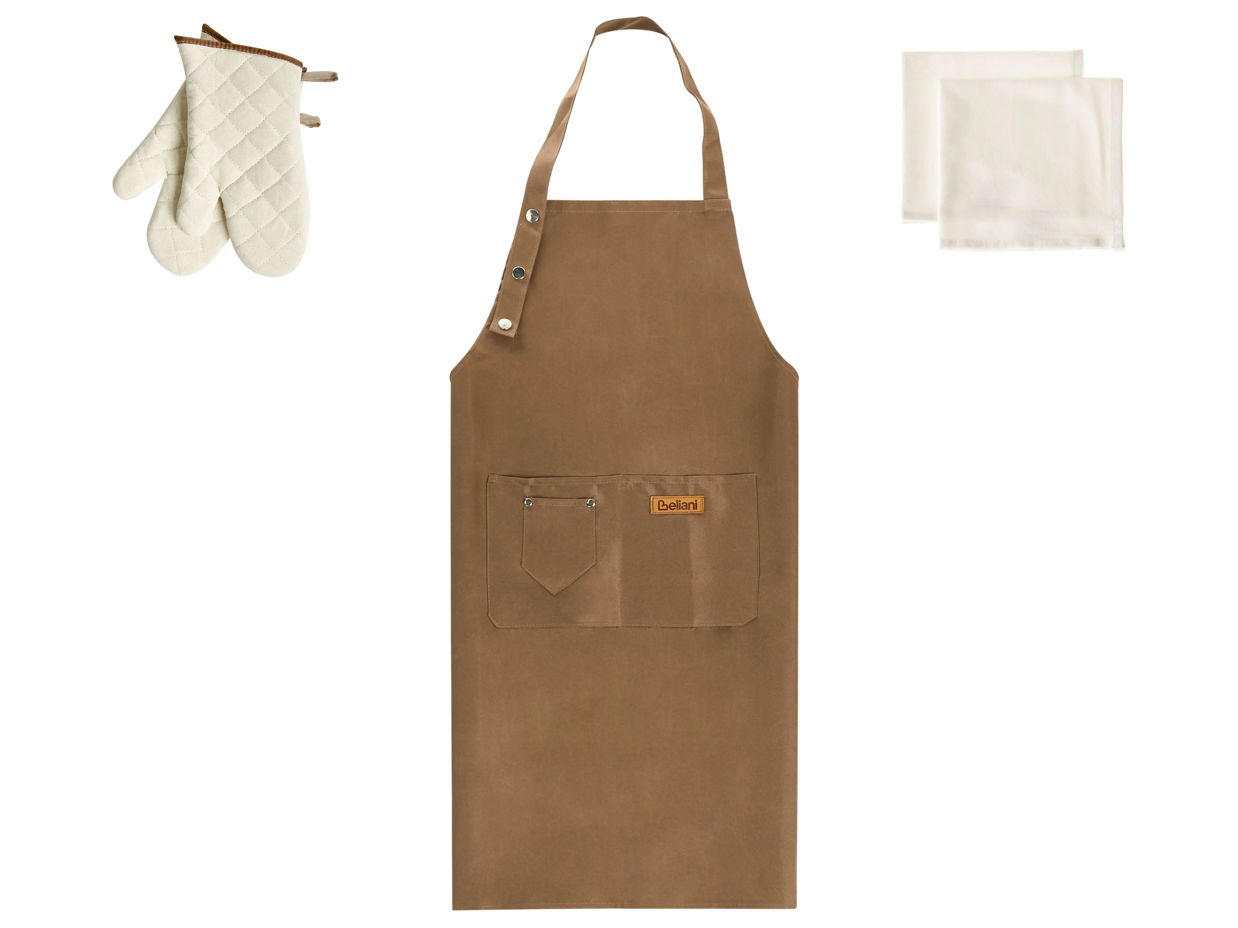 Keukentextielset DAUCUS Bruin