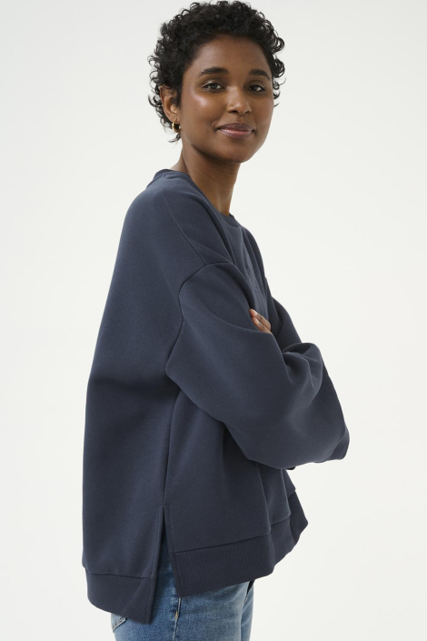 Culture blauwe dames sweater