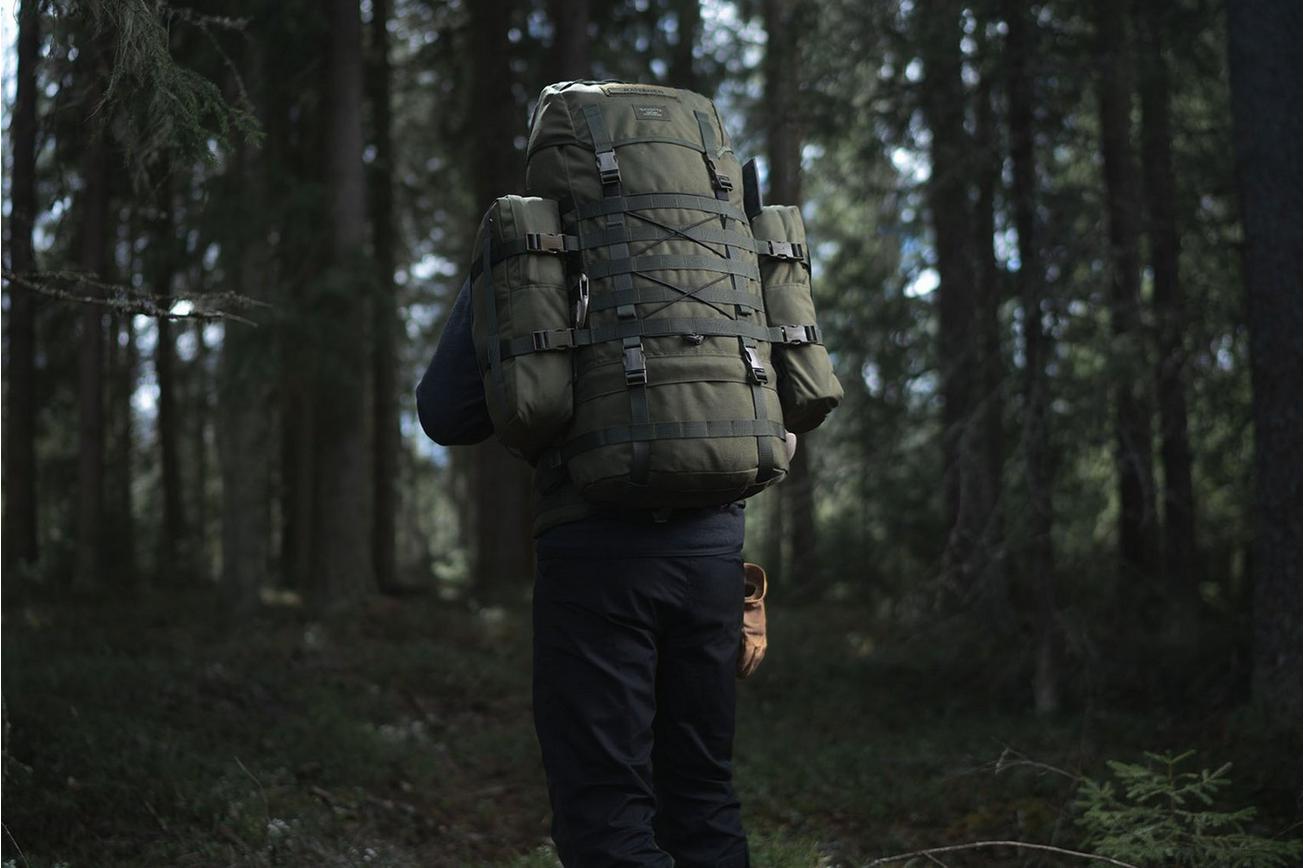 Savotta Side Pouch 6L, Cordura 500, bruin