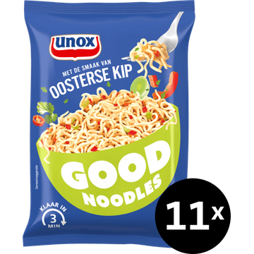 Unox Good Noodles Oosterse Kip 11 x 70 g