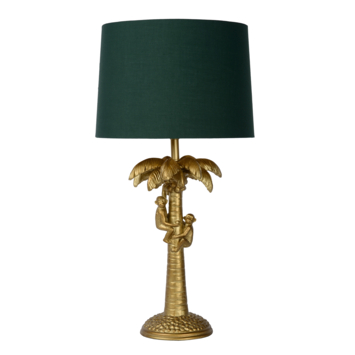 Lucide EXTRAVAGANZA COCONUT tafellamp Ø 30,5 cm mat goud / Messing