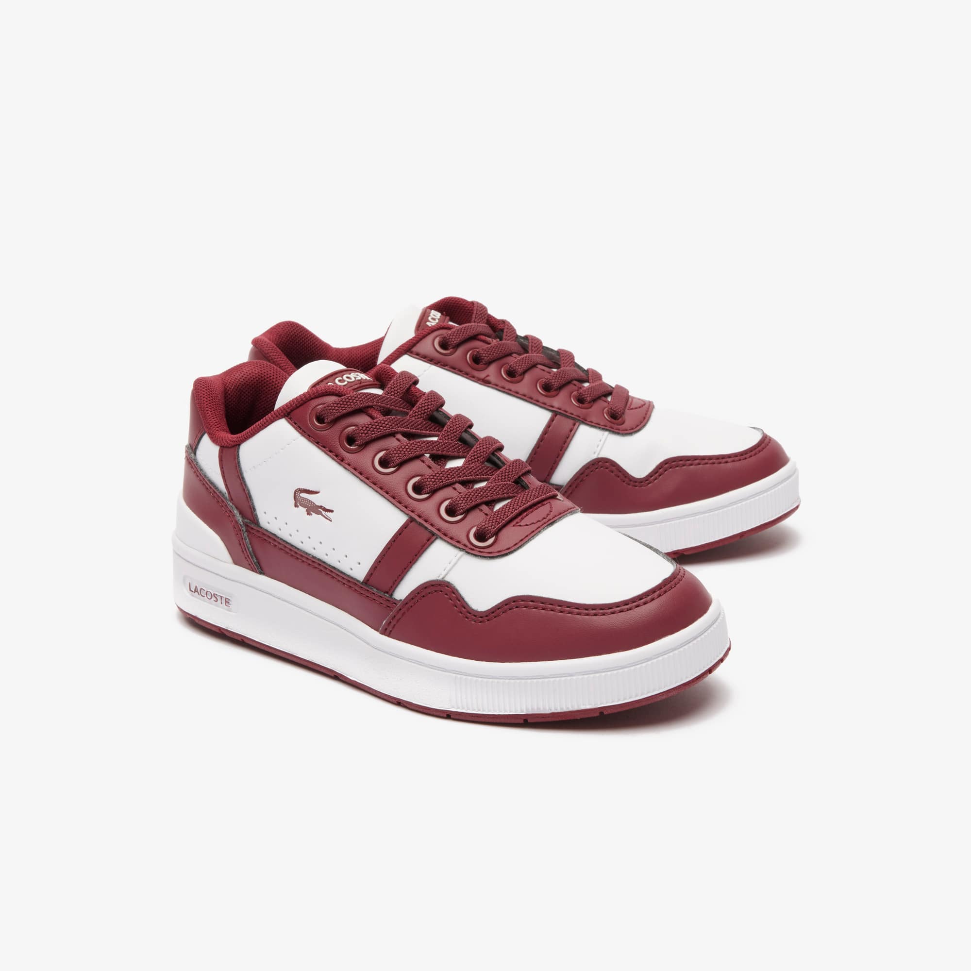 Sneakers T-Clip enfant en synthétique Sneakers - Blanc - Lacoste - Enfant