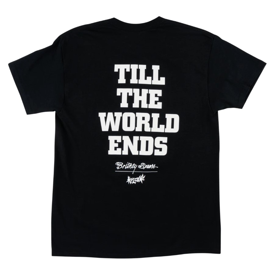 Welcome Skateboards Till The World Ends Tee Black