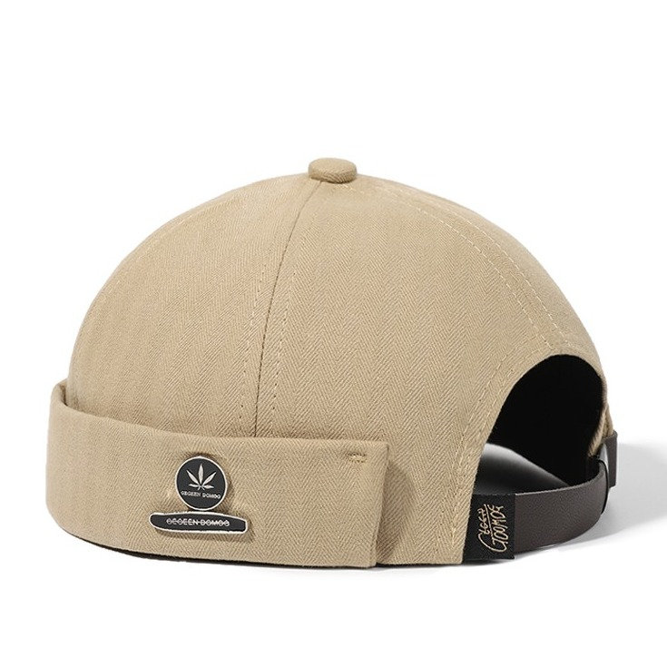 Unisex Hipster Cap Mütze (Grössenverstellbar) - Beige