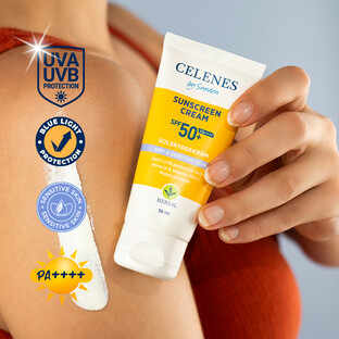 Celenes by Sweden Celenes Zonnecrème Sensitive SPF50  50ML