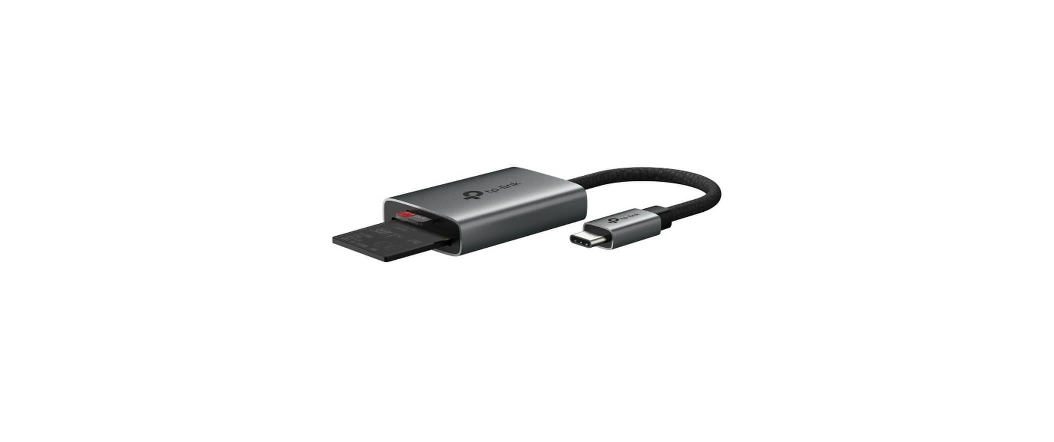 Card Reader Extern UA430C USB-C Stecker -USB 3.0 Typ-C auf SD- und microSD 3.0-Kartenleser