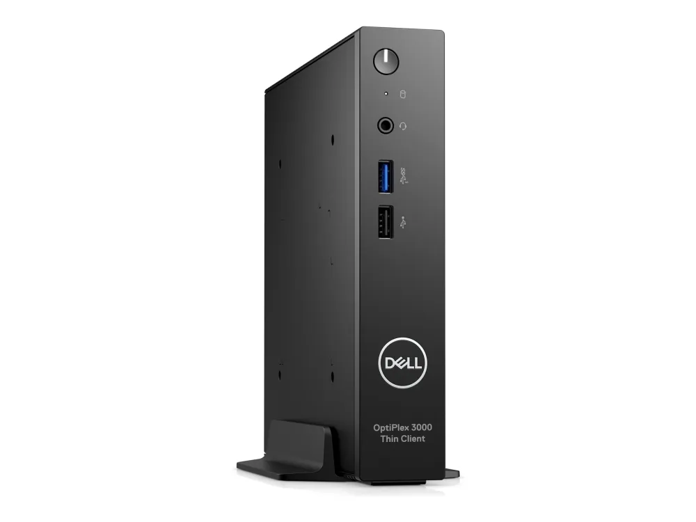 Dell OptiPlex 3000 Thin Client - Tynd klient - DTS 1 x Pentium Silver N6005 / op til 3.3 GHz - RAM 8 GB - SSD 256 GB - NVMe, Class 35 - UHD Graphics - Gigabit Ethernet - Win 10 IoT Enterprise 2021 LTSC - skærm: ingen - sort - BTP - med 3 års Dell Pro