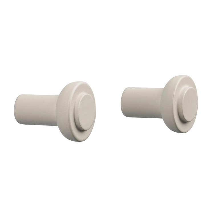 Zone Denmark Sensu haak 2,5cm set van 2 Sand