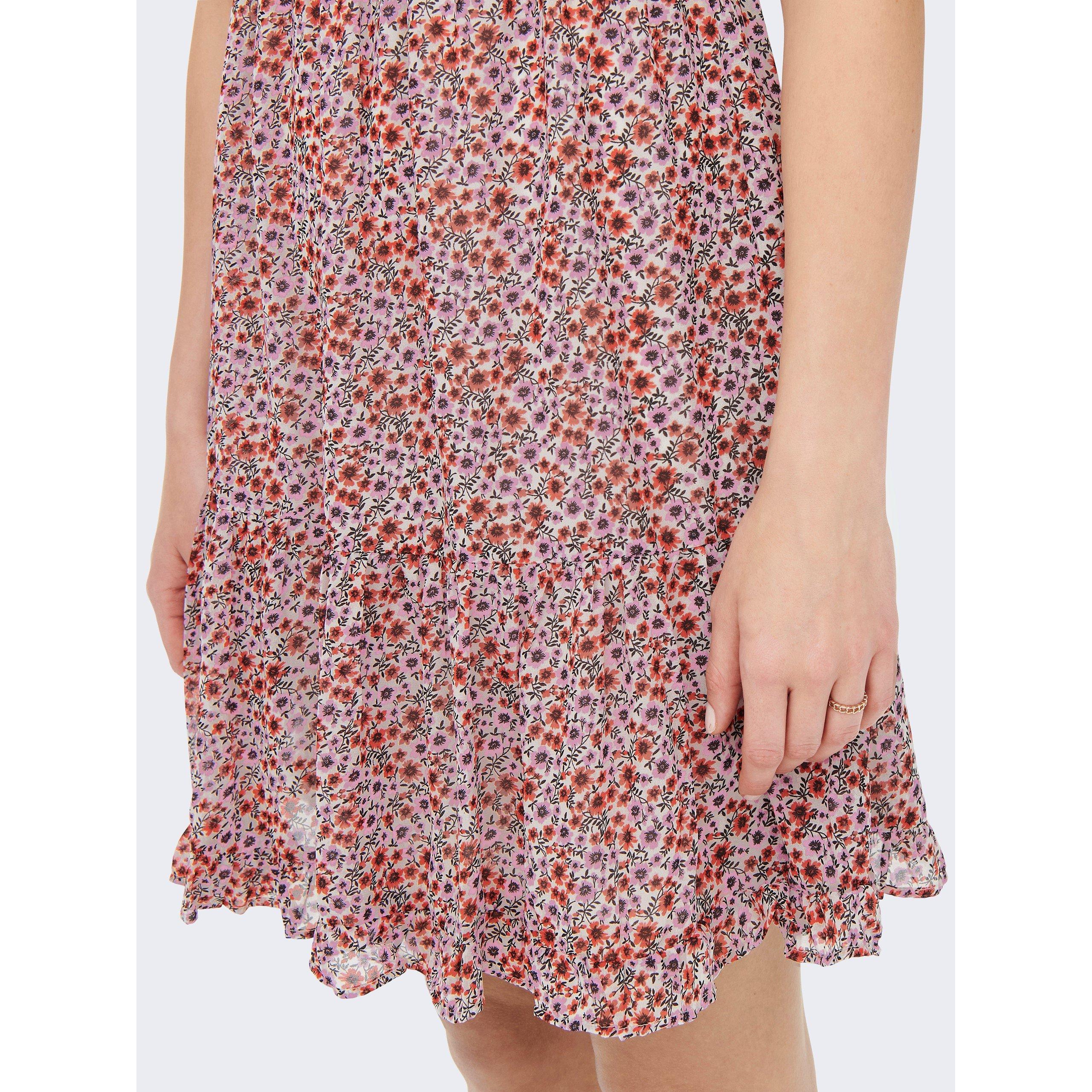 Only Ann Floral Dress Womens