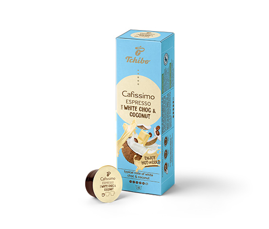 Cafissimo Flavoured Espresso – White Choc & Coconut – 10 Kapseln