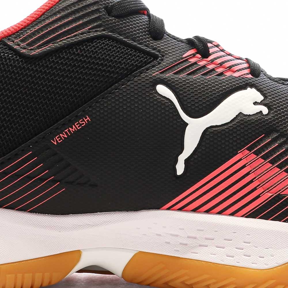 Puma Chaussure sport en salle Noire/Blanche Homme Puma Solarflash