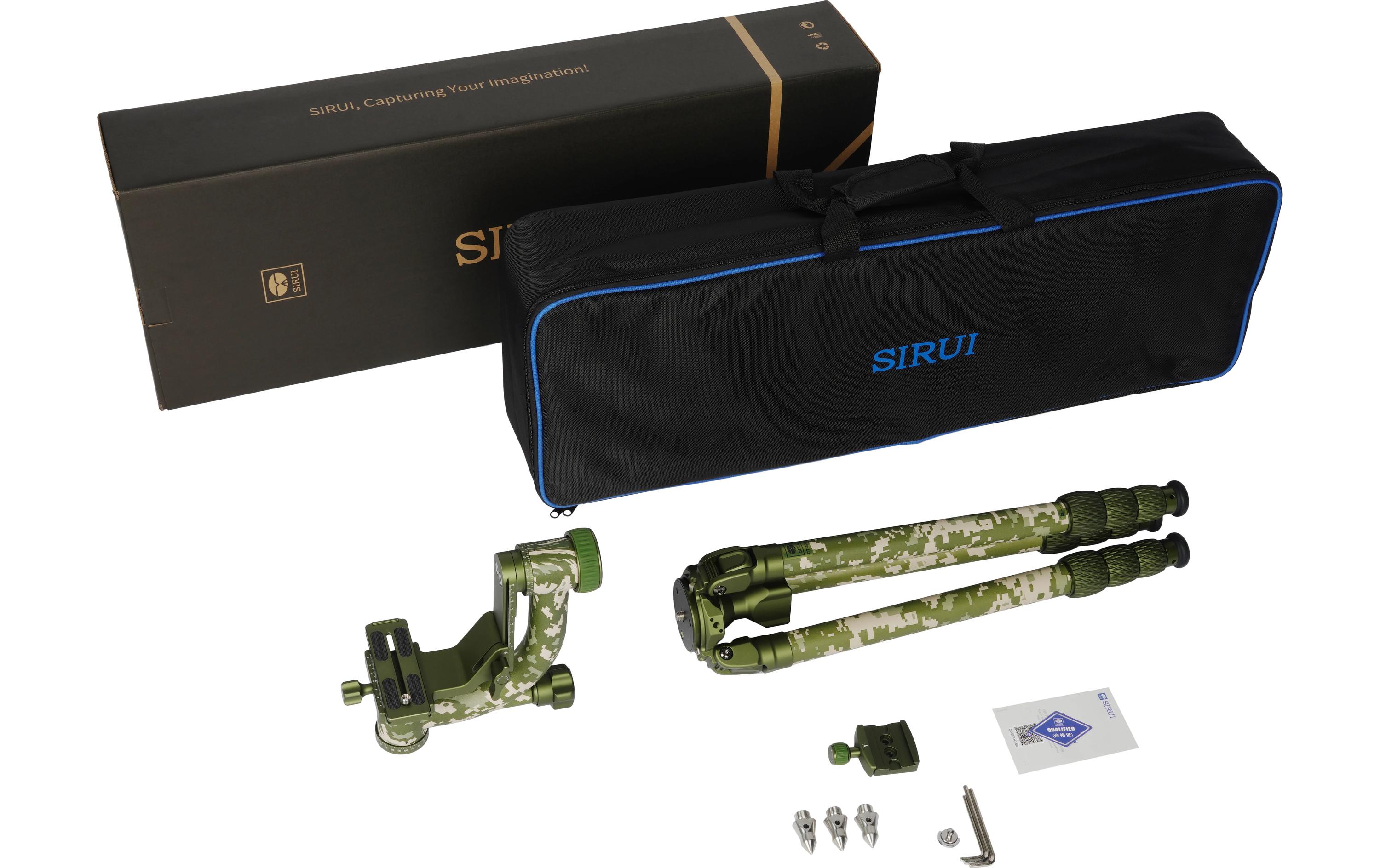 Stativ Explorer CT-3204 mit CH20 Camouflage<br>Robustes Outdoor Stativ