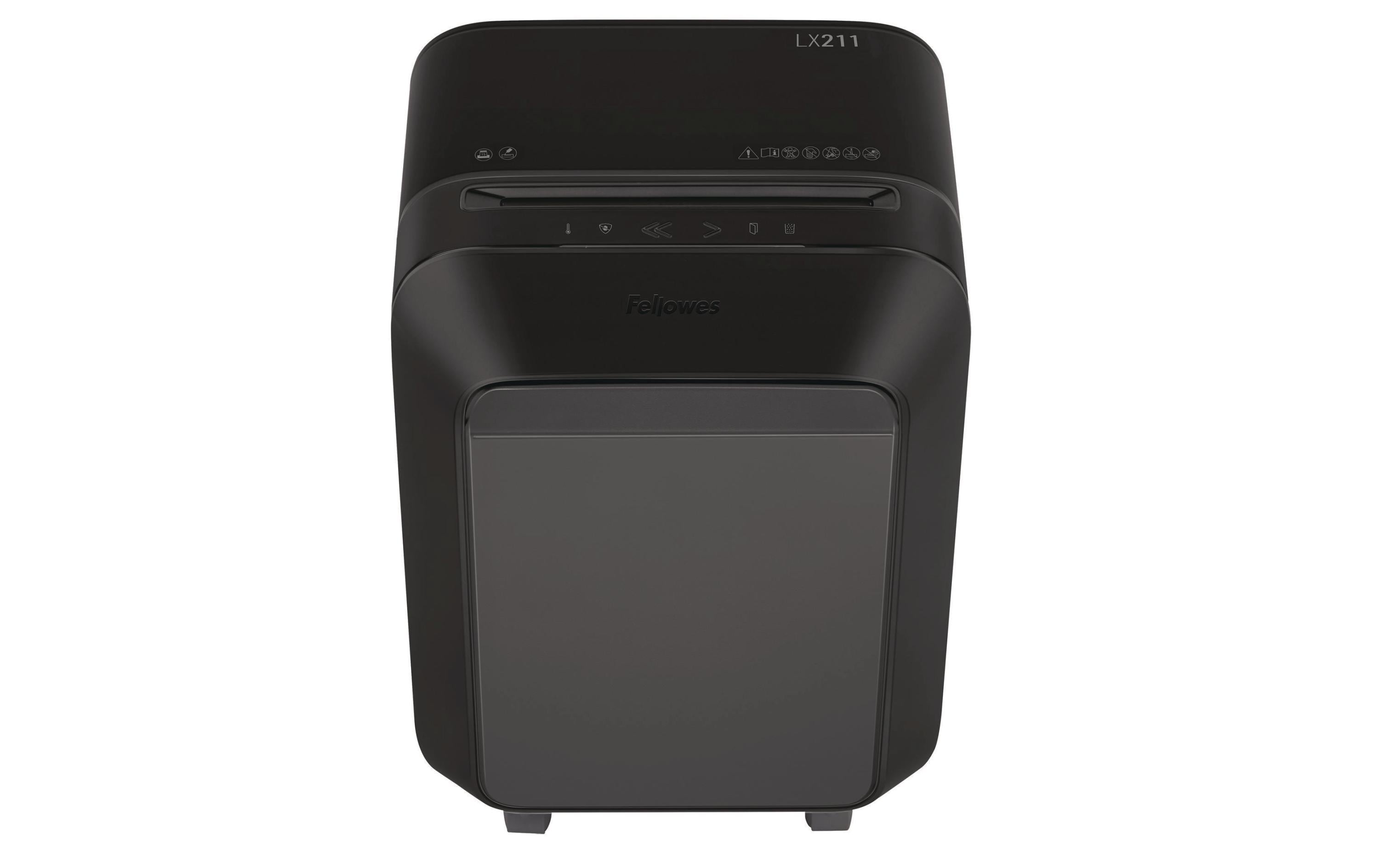 Aktenvernichter LX211 P-5, 15 Seiten, Schwarz<br>Papierschredder