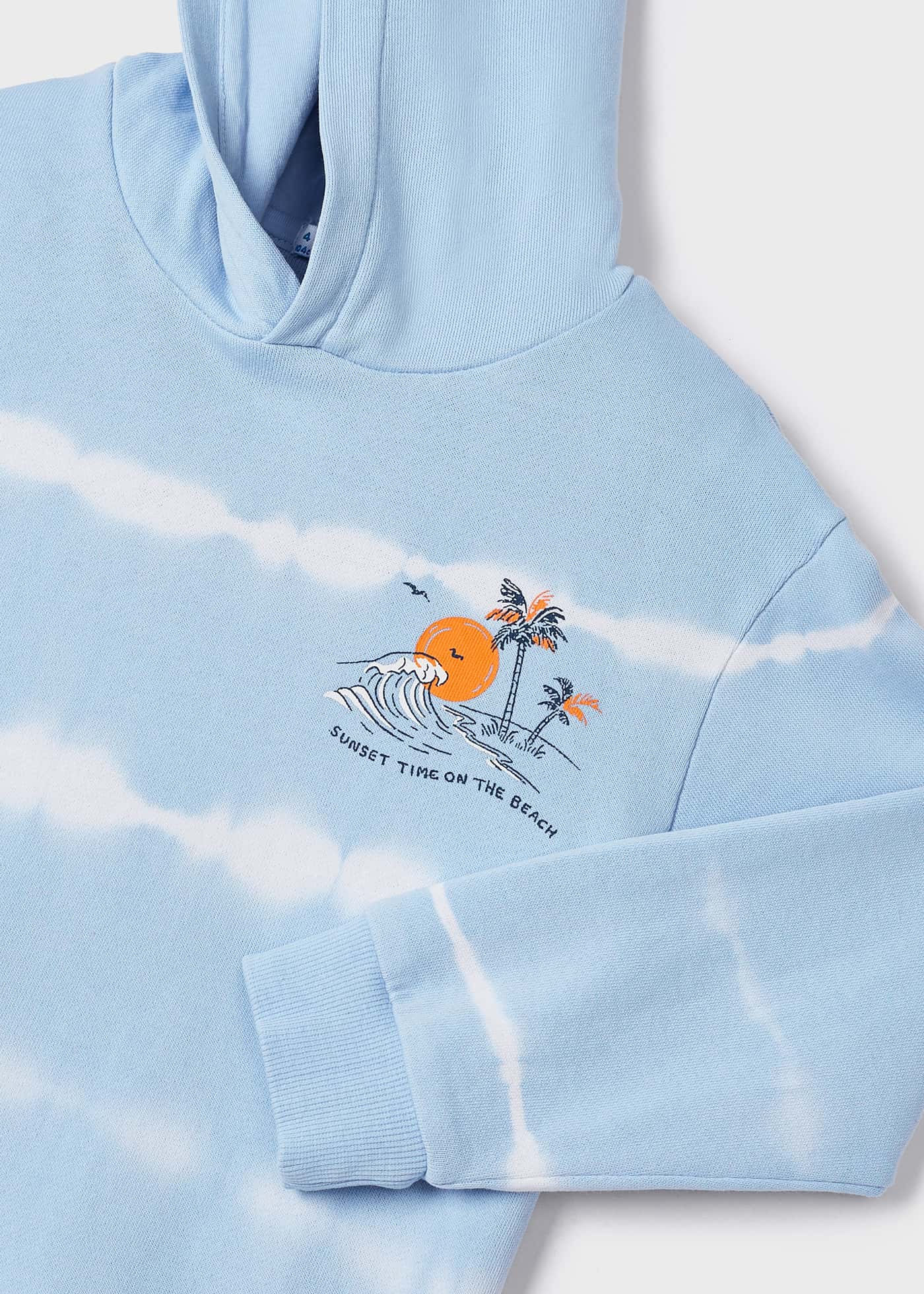 Moletom tie-dye para meninos