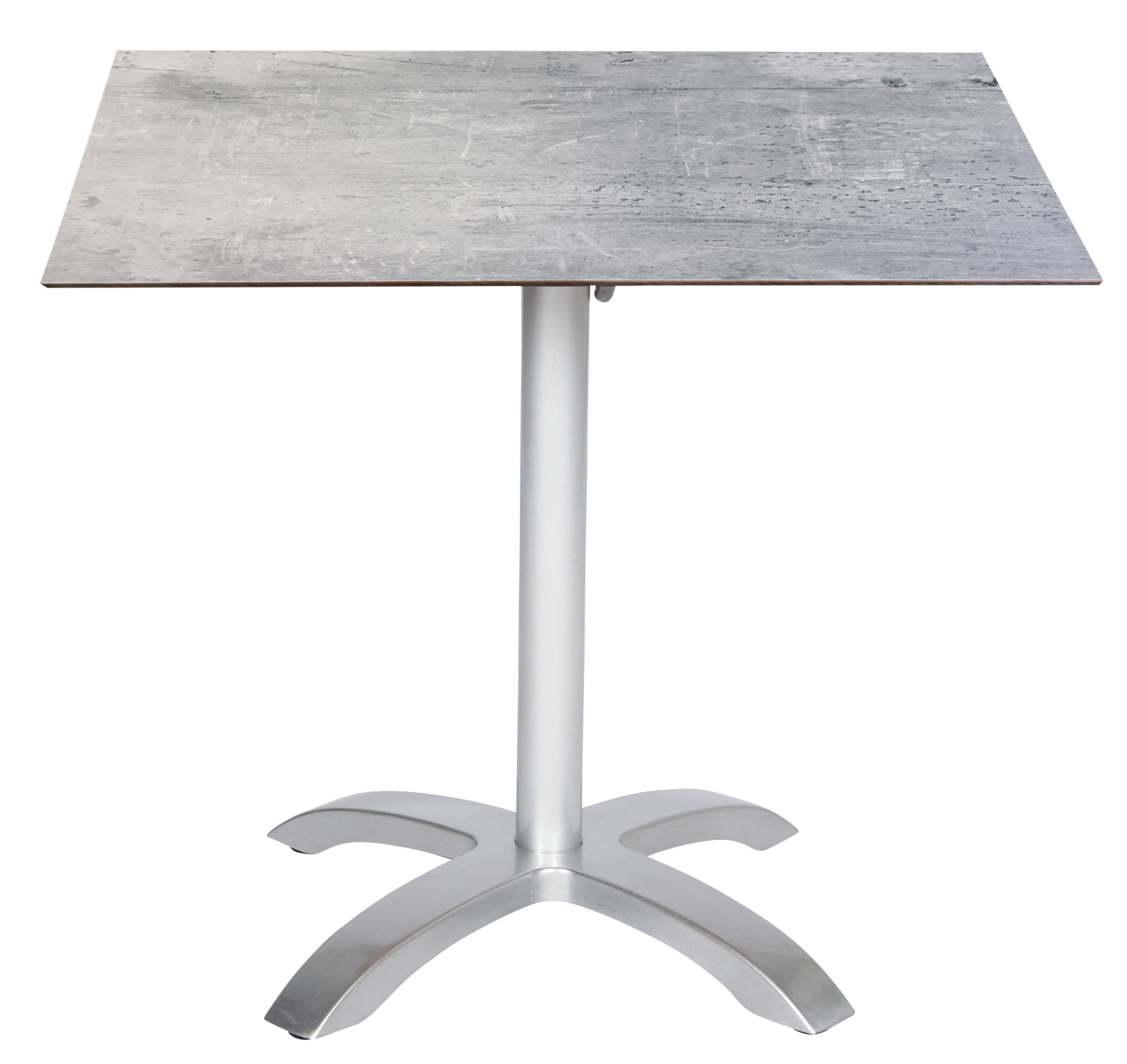 3-teiliges Gartenmöbel-Set - anthrazit-platin - 80x72 cm