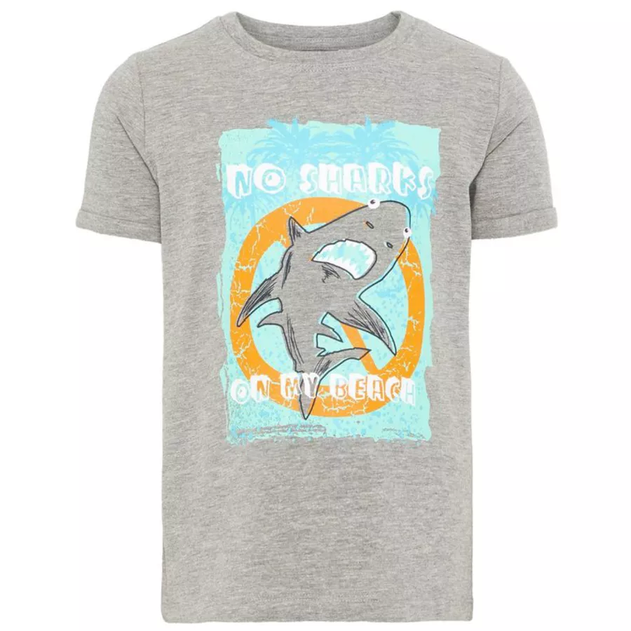 name it T-Shirt Vux Grey Melange