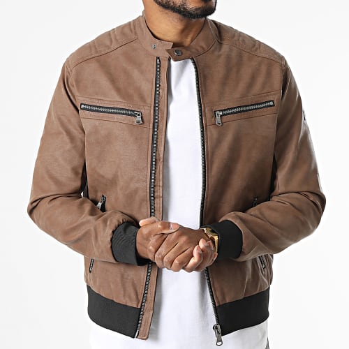 Veste Biker Sally Camel