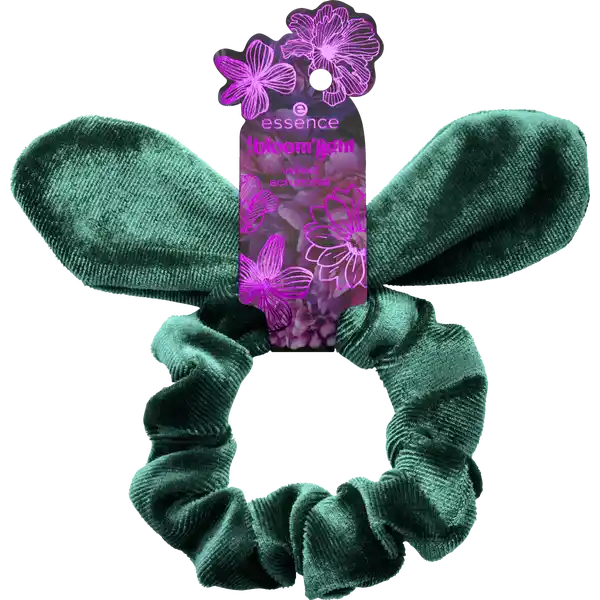 In the bloom'light velvet scrunchie 01 Love At First Bloom