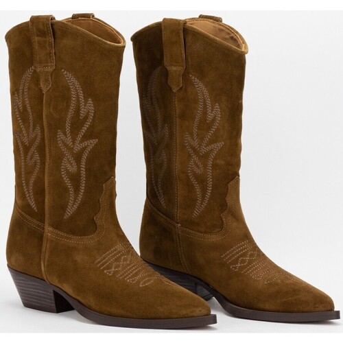 Alpe - BotasWestern cuero Beige