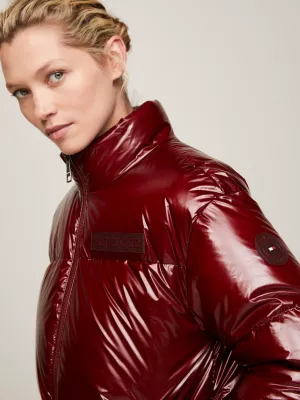 Jaqueta puffer Glossy New York