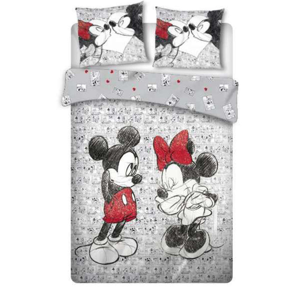Disney Minnie Mouse Dekbedovertrek Cartoon - 240 x 220 cm - Polyester