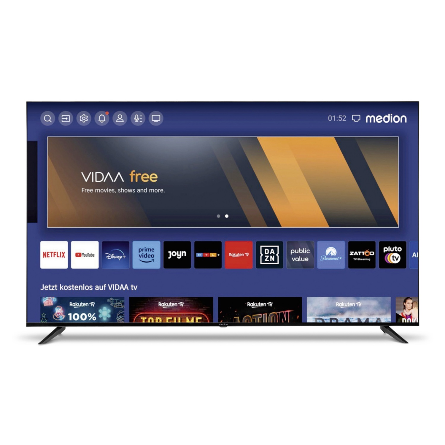 MEDION® LIFE® X16514 (MD31643) 163,8 cm (65“) VIDAA TV