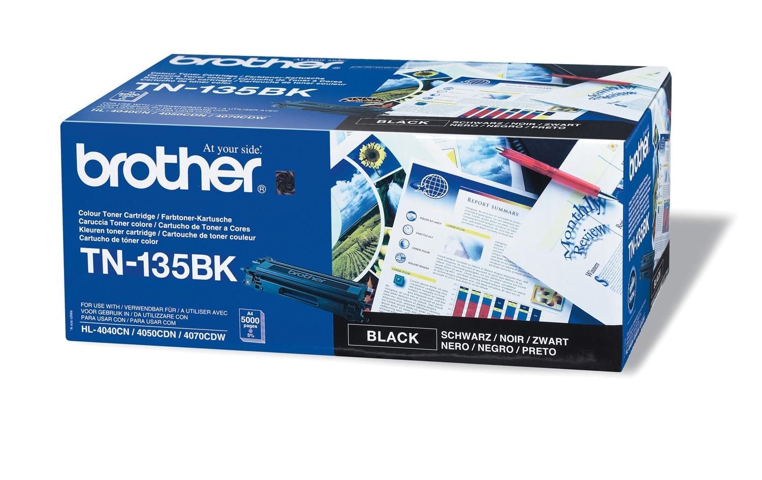 Toner TN-135BK BlackPassend zu